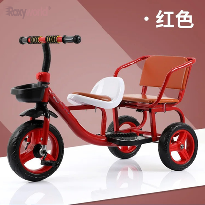 BICICLETA 2 ASIENTOS PARA NIÑOS