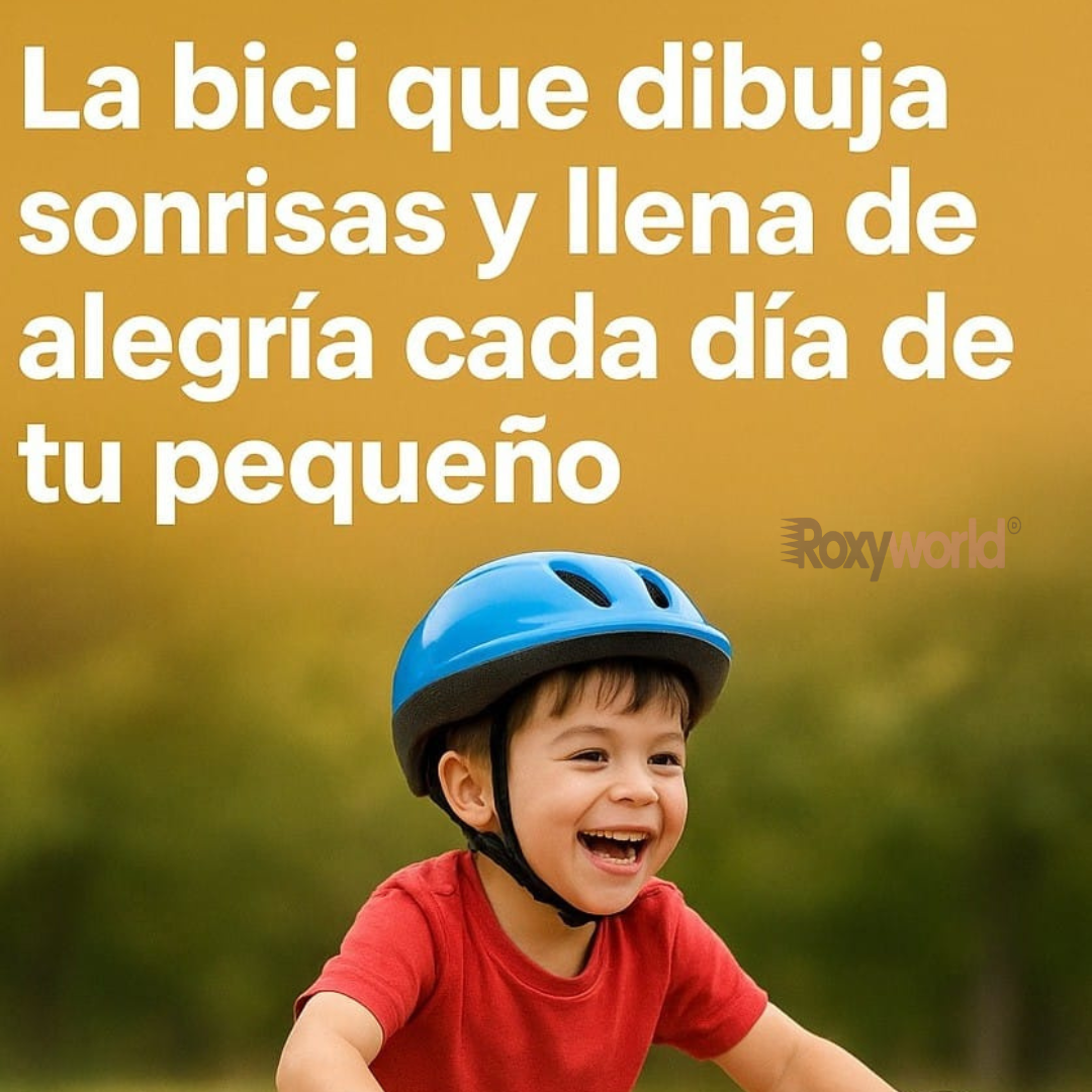 BICICLETA 2 ASIENTOS PARA NIÑOS